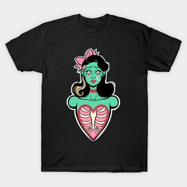 Hopeless Romantic T-Shirt by The Asylum Countess